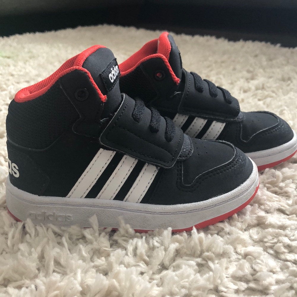 EUC Adidas Hoops 2.0 high tops